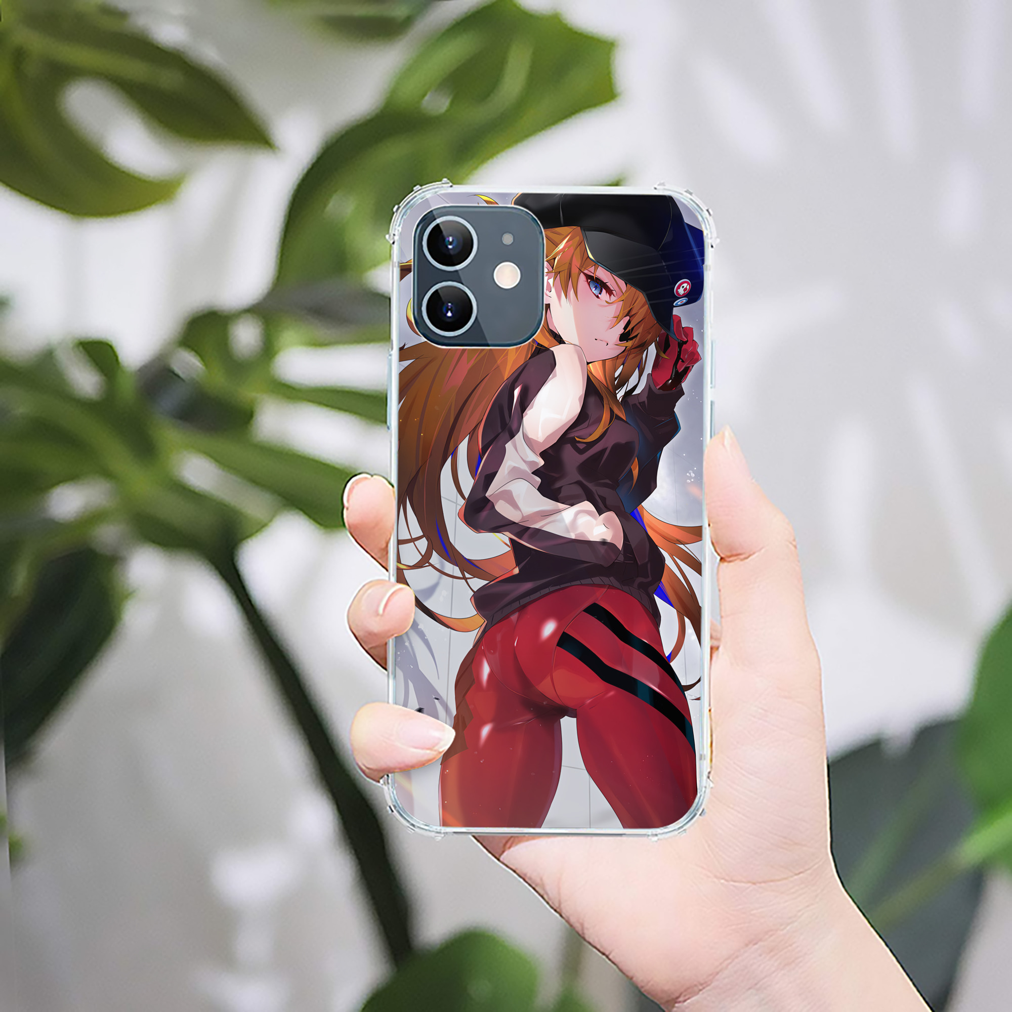 （画像用） EVA 新世紀エヴァンゲリオン 【iPhone 12シリーズ対応】透明スマホケース（クリアソフトケース）